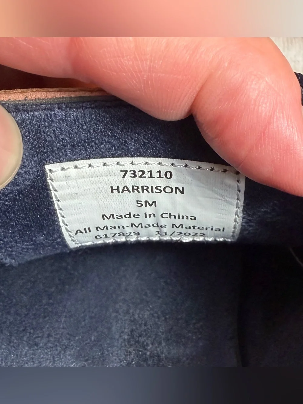 🔥5 for $25 West Harris Boy’s Harrison Brown Navy Blue Oxford Dress Shoes 5M